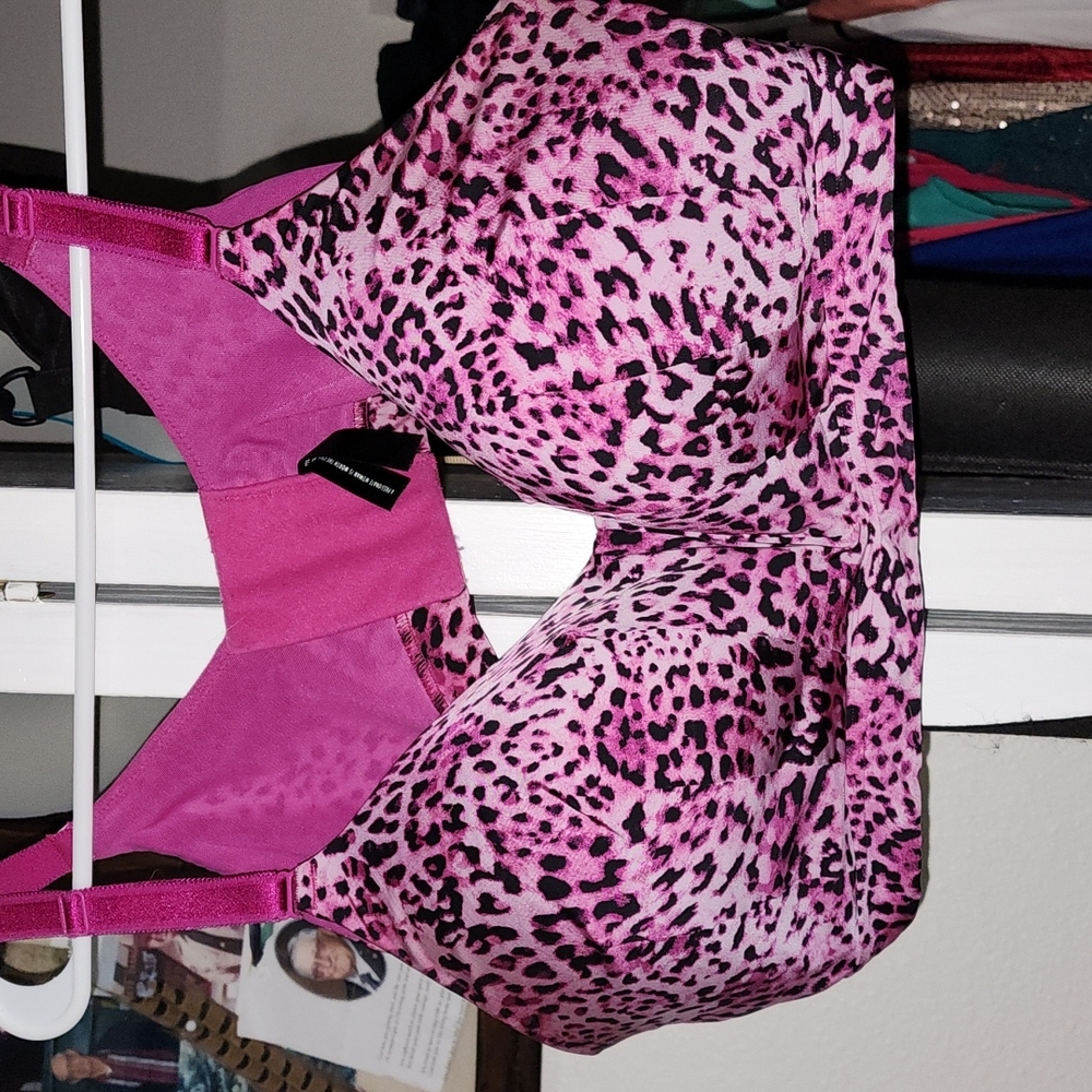 Torrid curve wire free leopard 42B bra